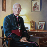 Bishop Peter Eagles, portrait by Simon Taylor